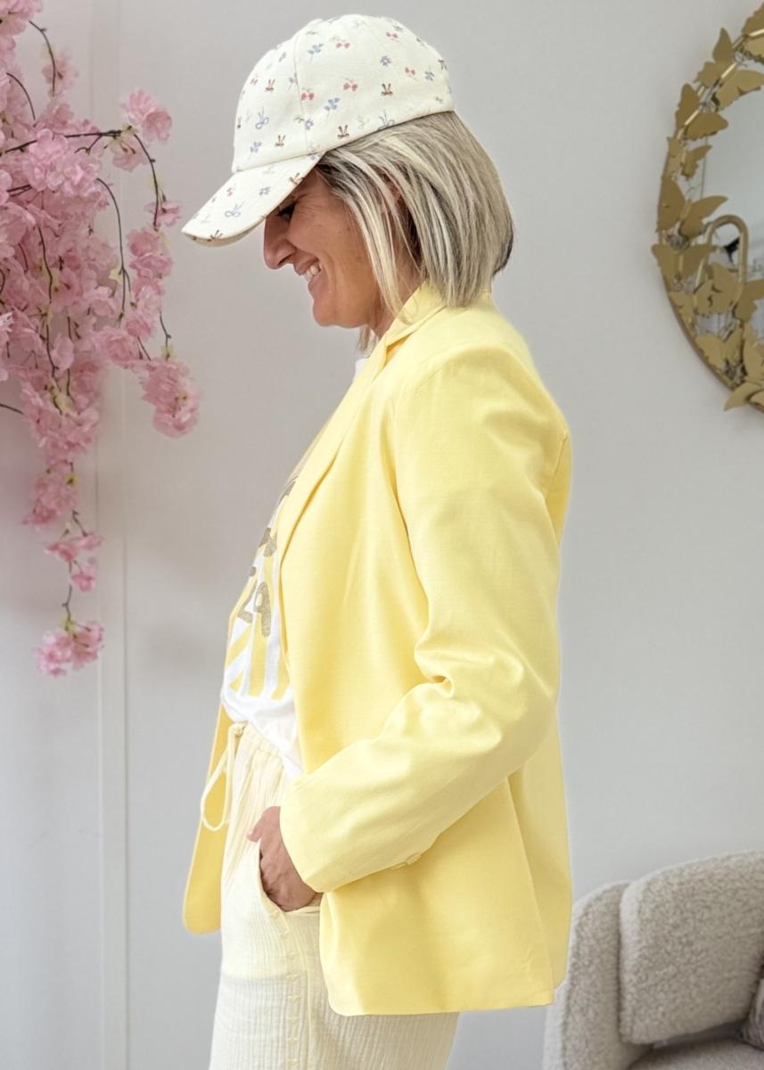 Blazer Lihuan jaune
