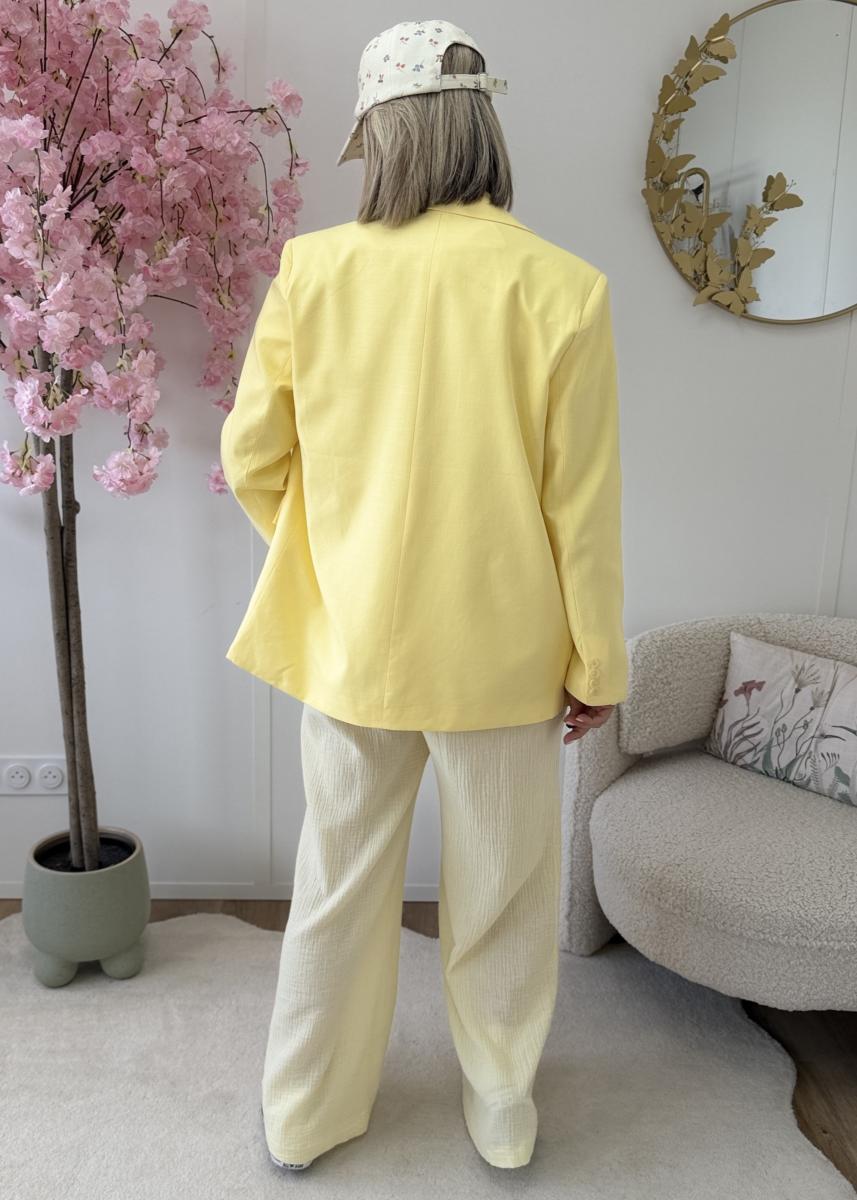 Blazer Lihuan jaune