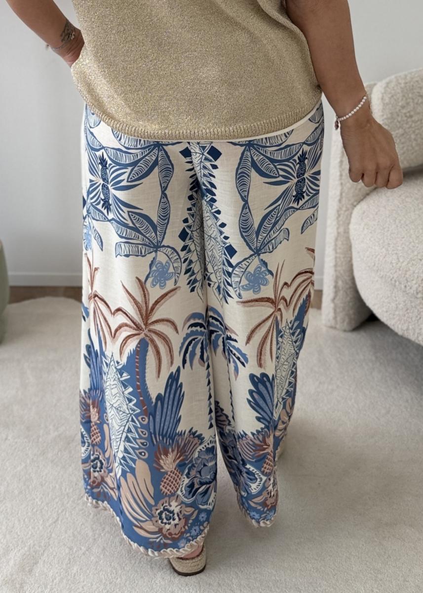 Pantalon Raja bleu