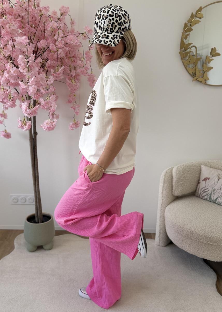 T shirt amore rose