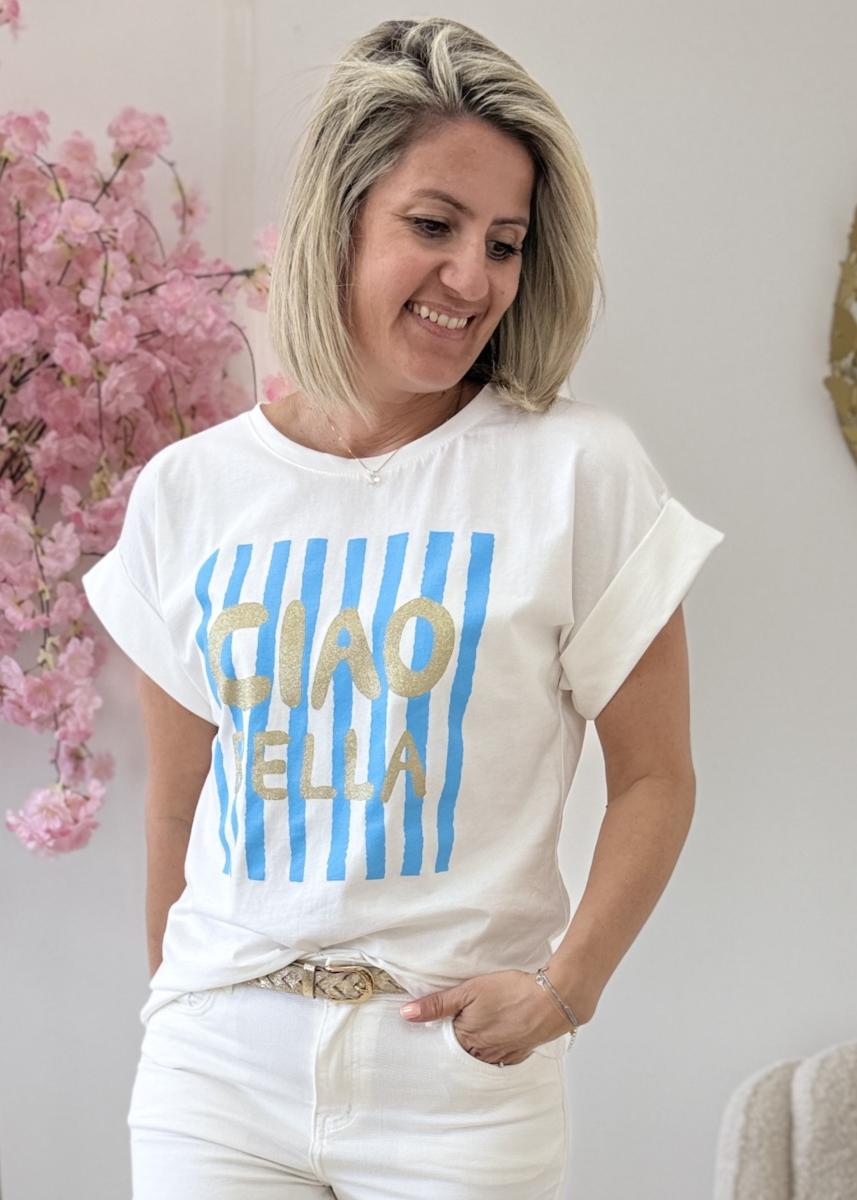 T shirt Bella bleu