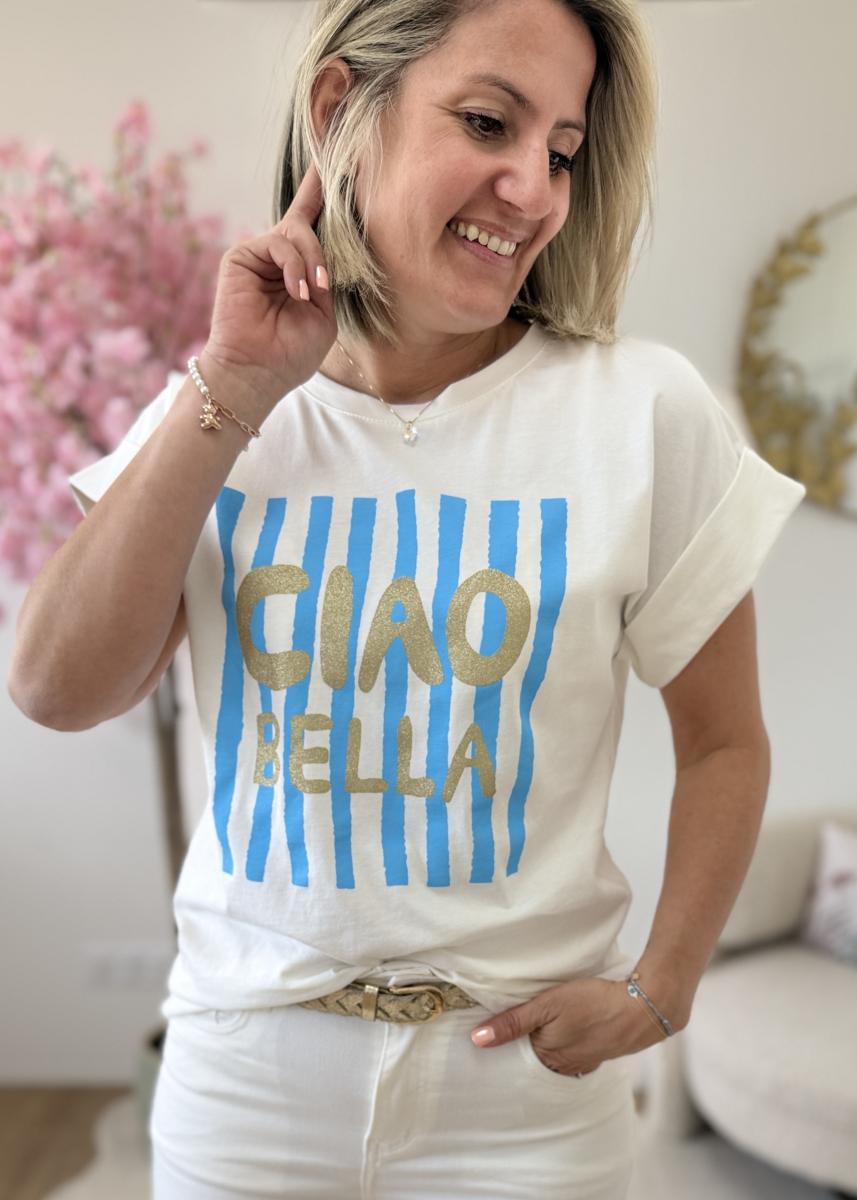 T shirt Bella bleu