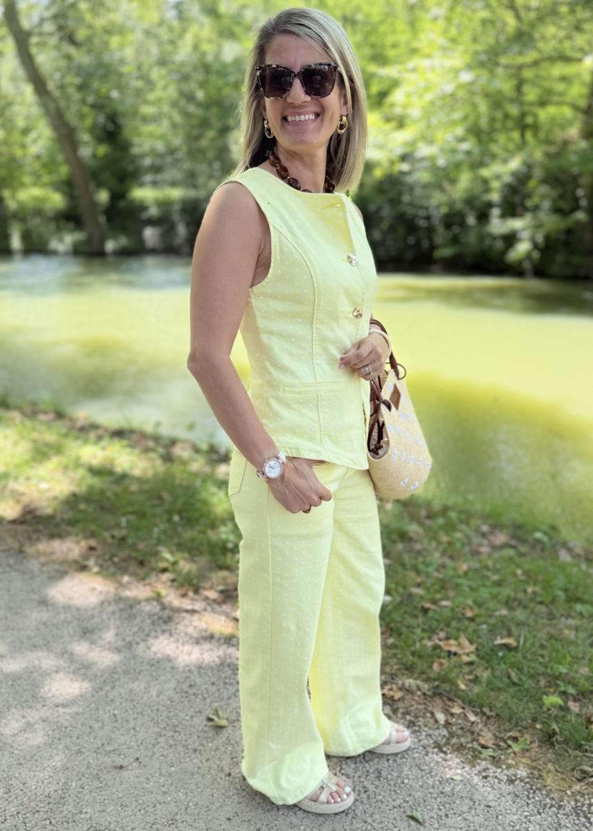 Ensemble Maddie jaune