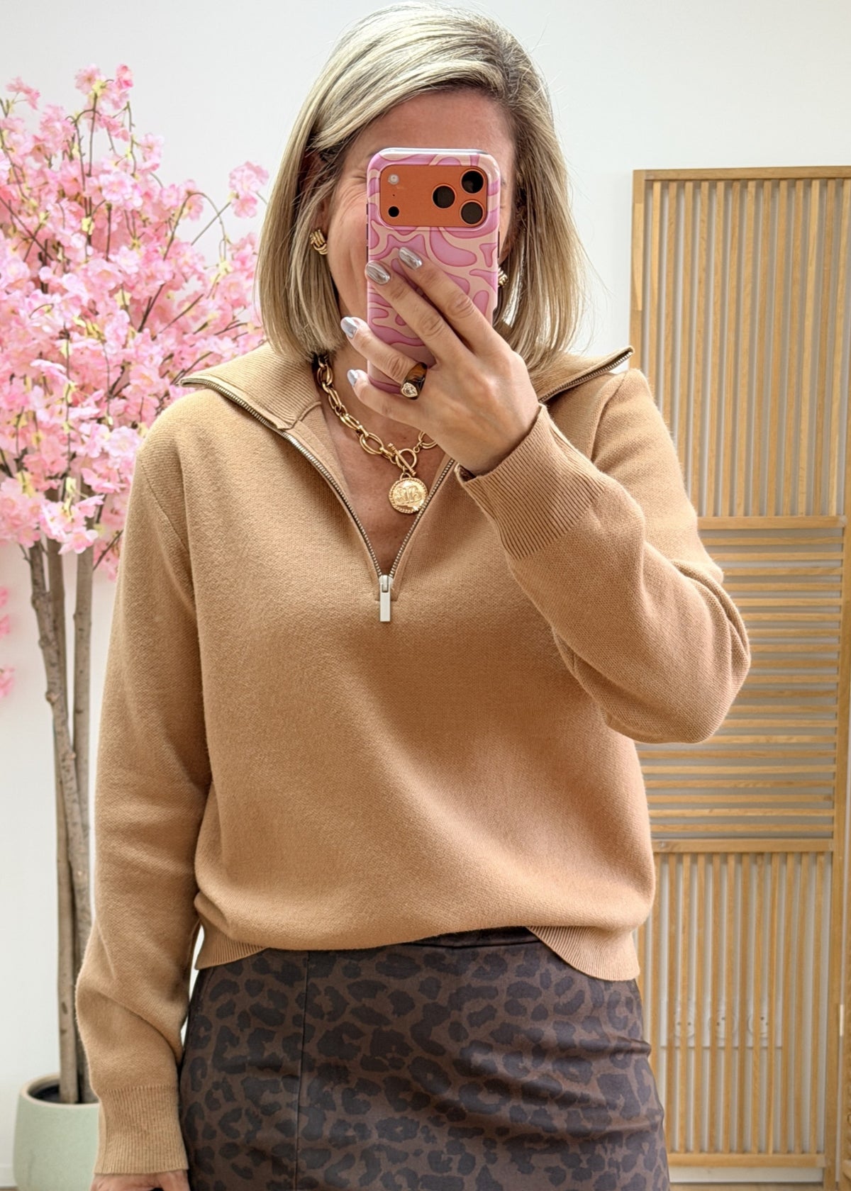 Pull camionneur camel