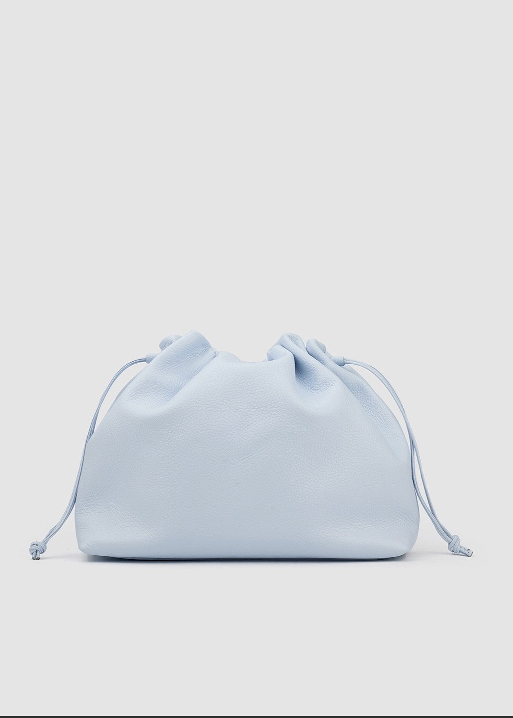 Sac à main en cuir italien ciel