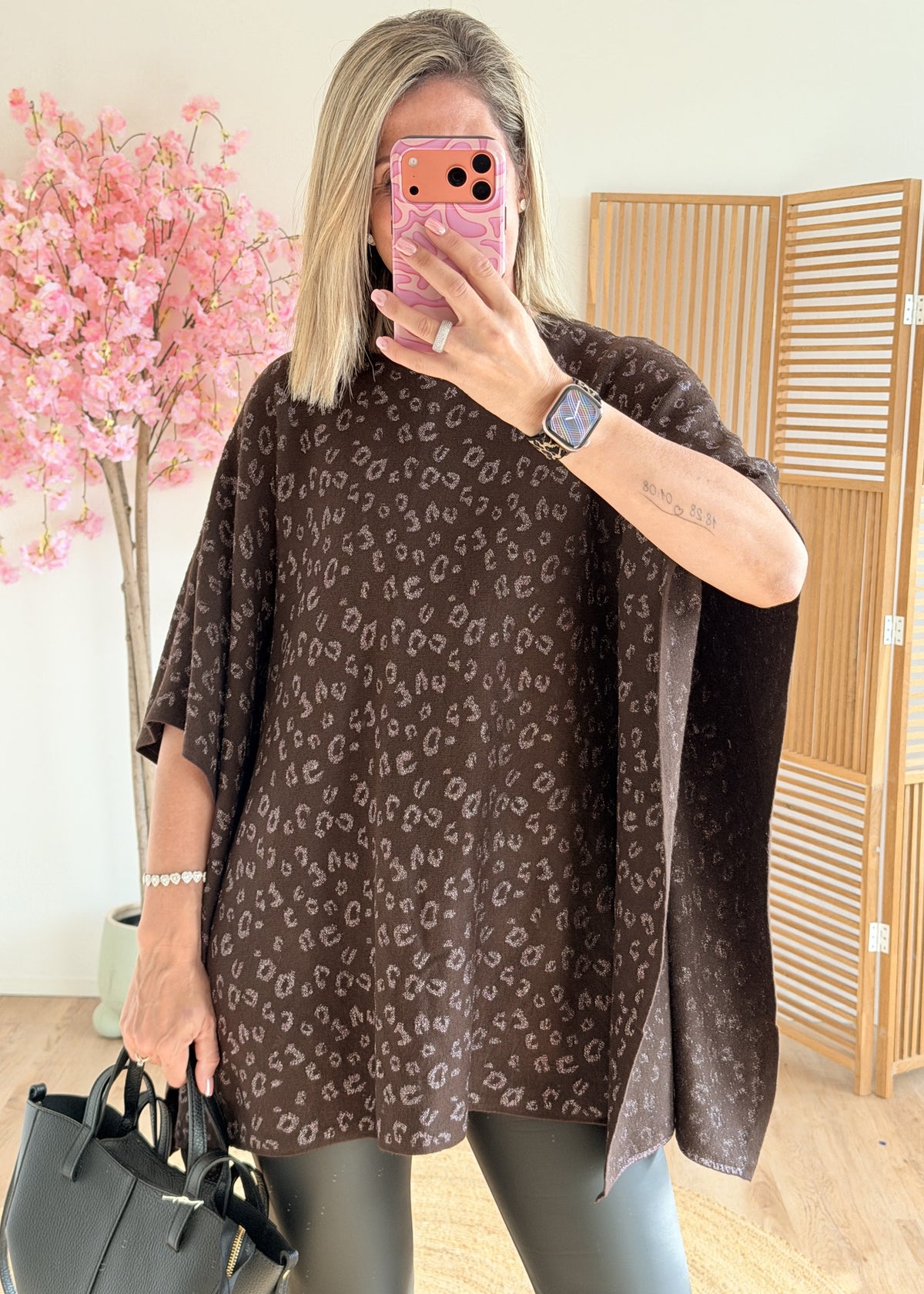 Poncho Scintillant