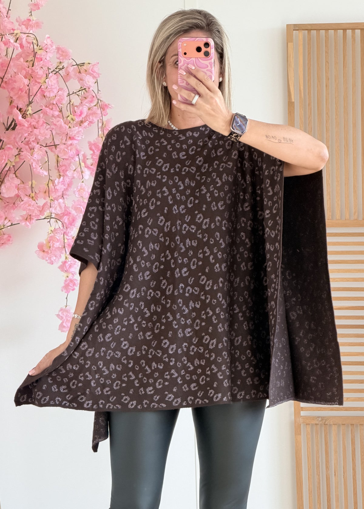 Poncho Scintillant