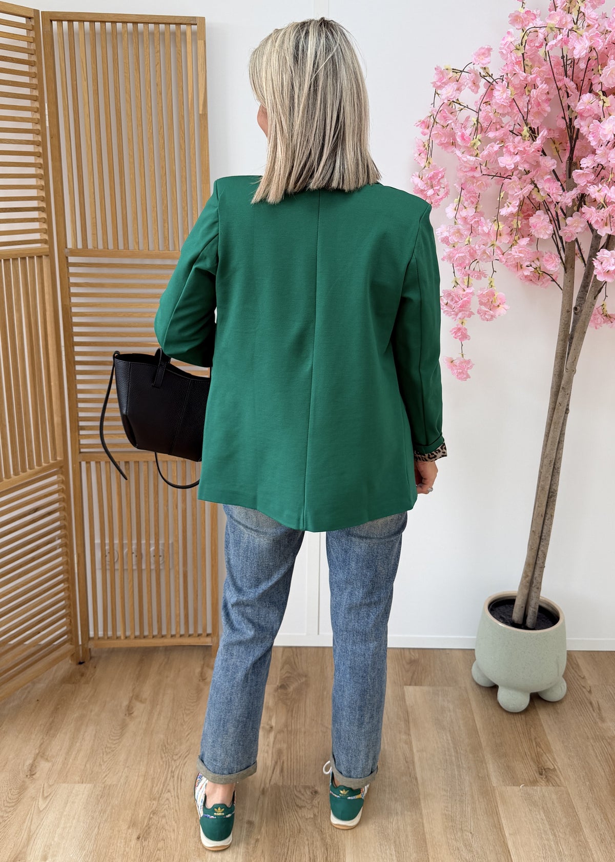 Blazer intérieur léopard – Made in Italy