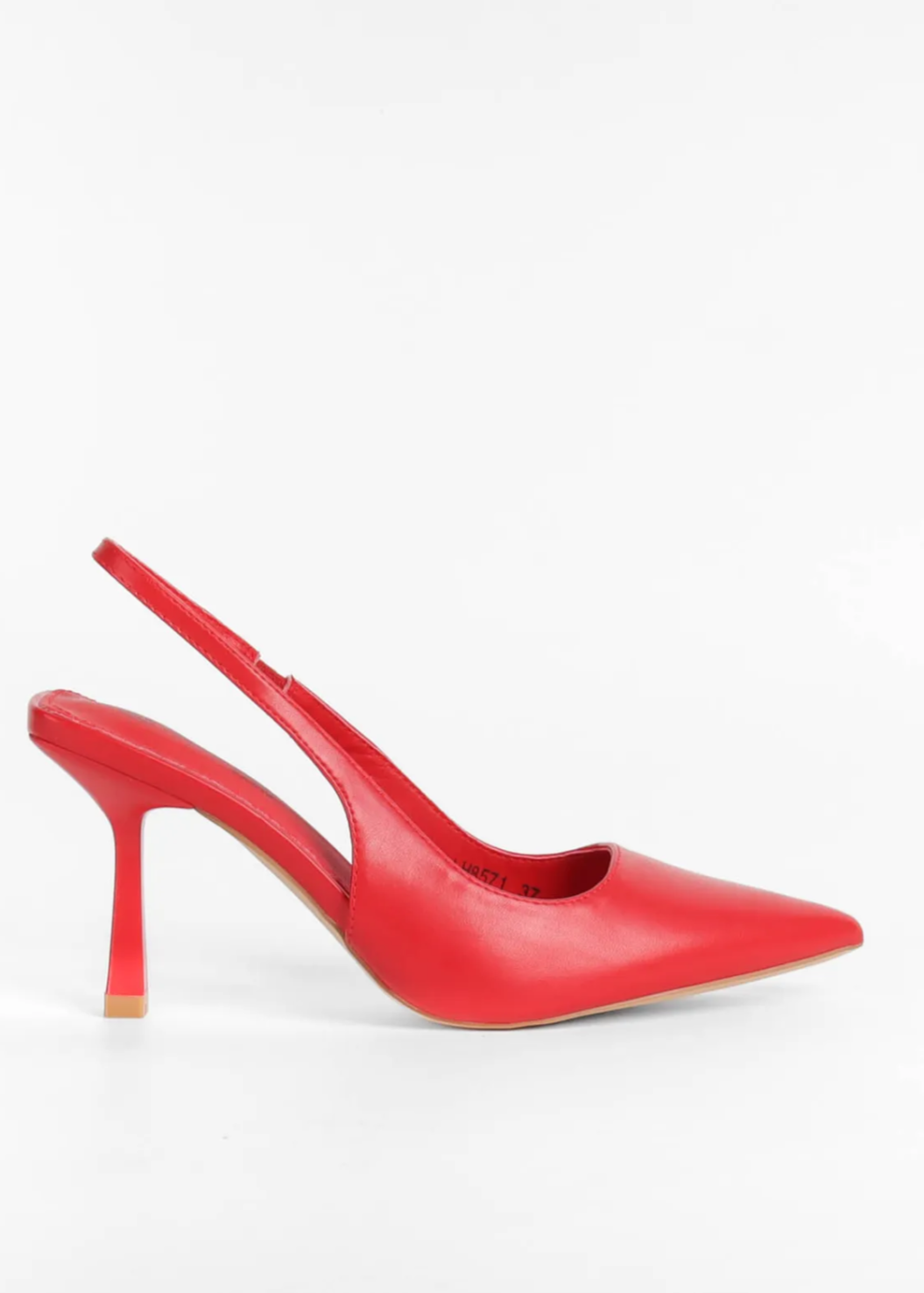 Escarpins rouge à talons 9 cm