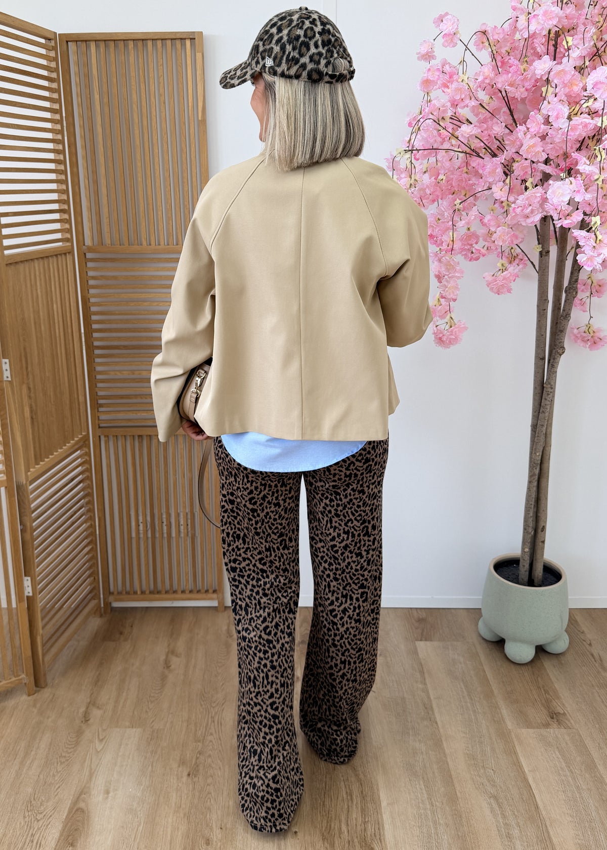 Veste imperméable à intérieur de manches à carreaux