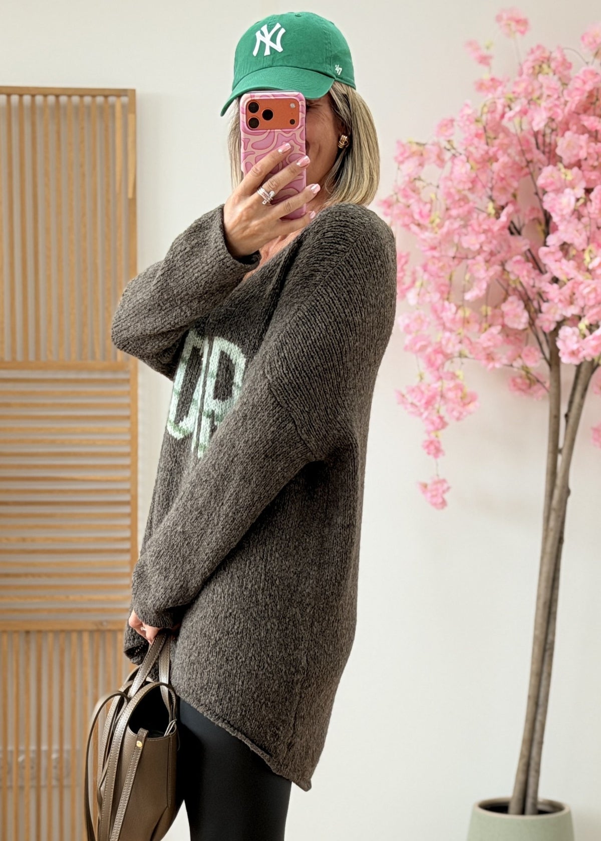 Pull oversize J’adore