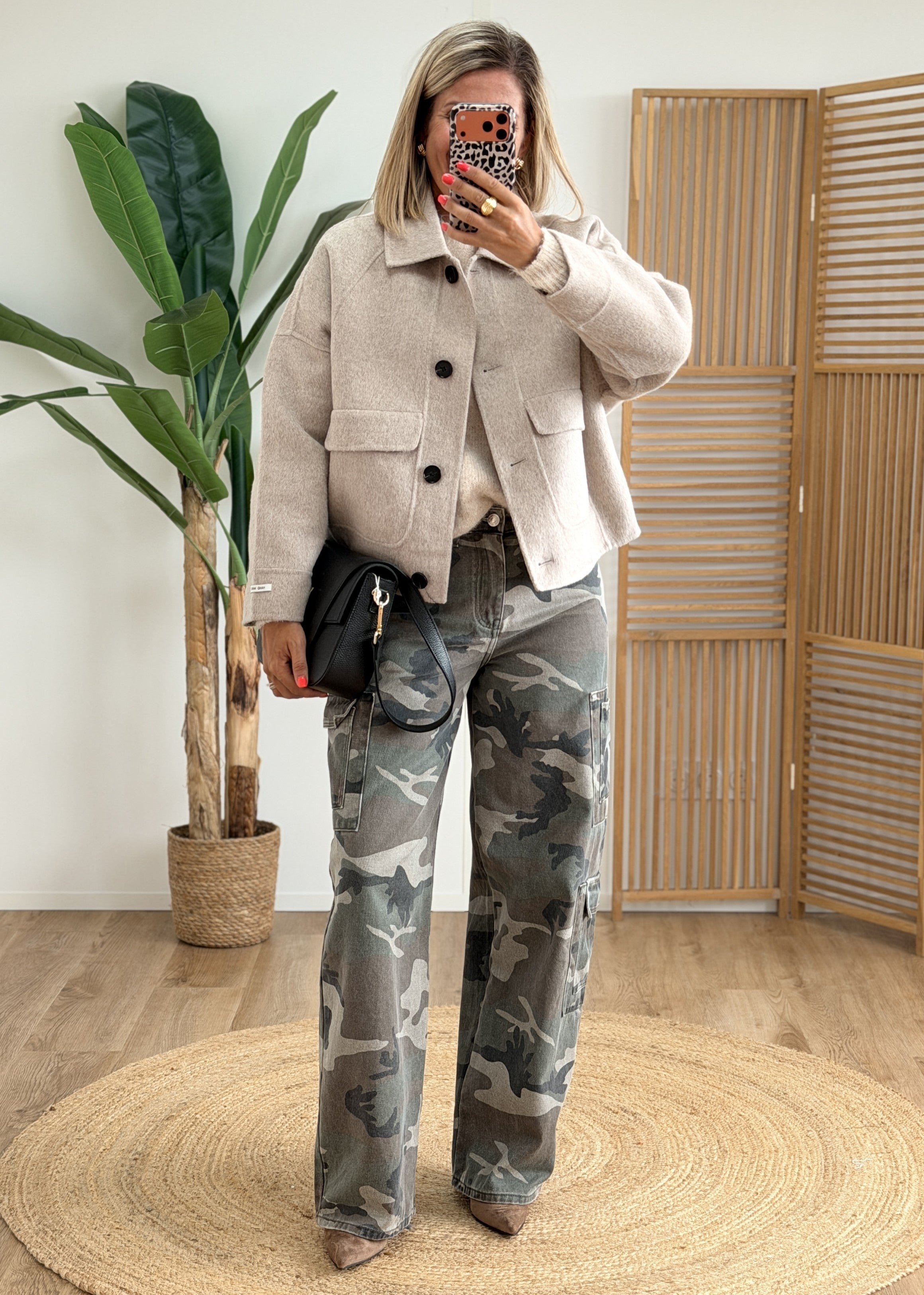 Veste en laine chaude