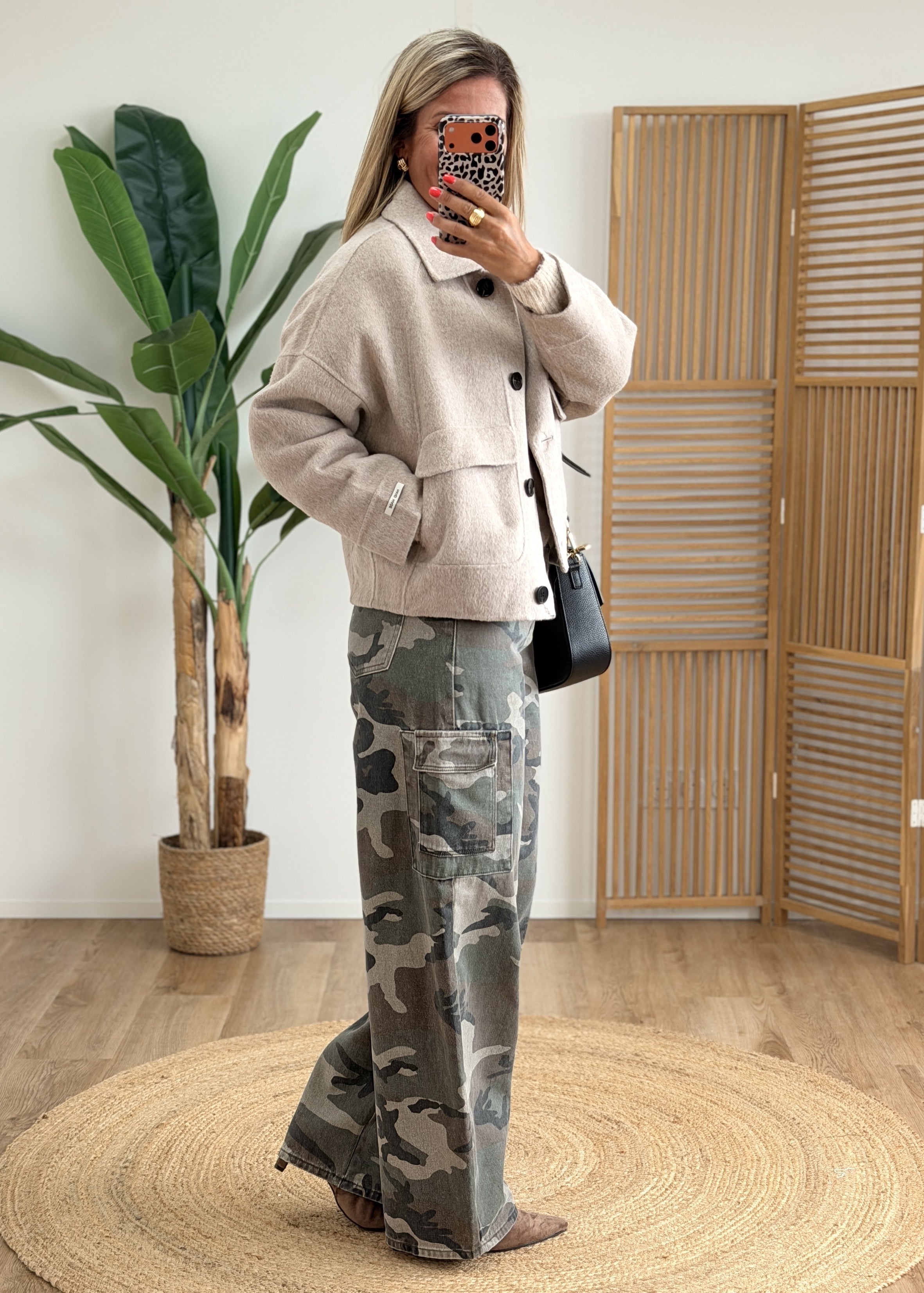 Veste en laine chaude