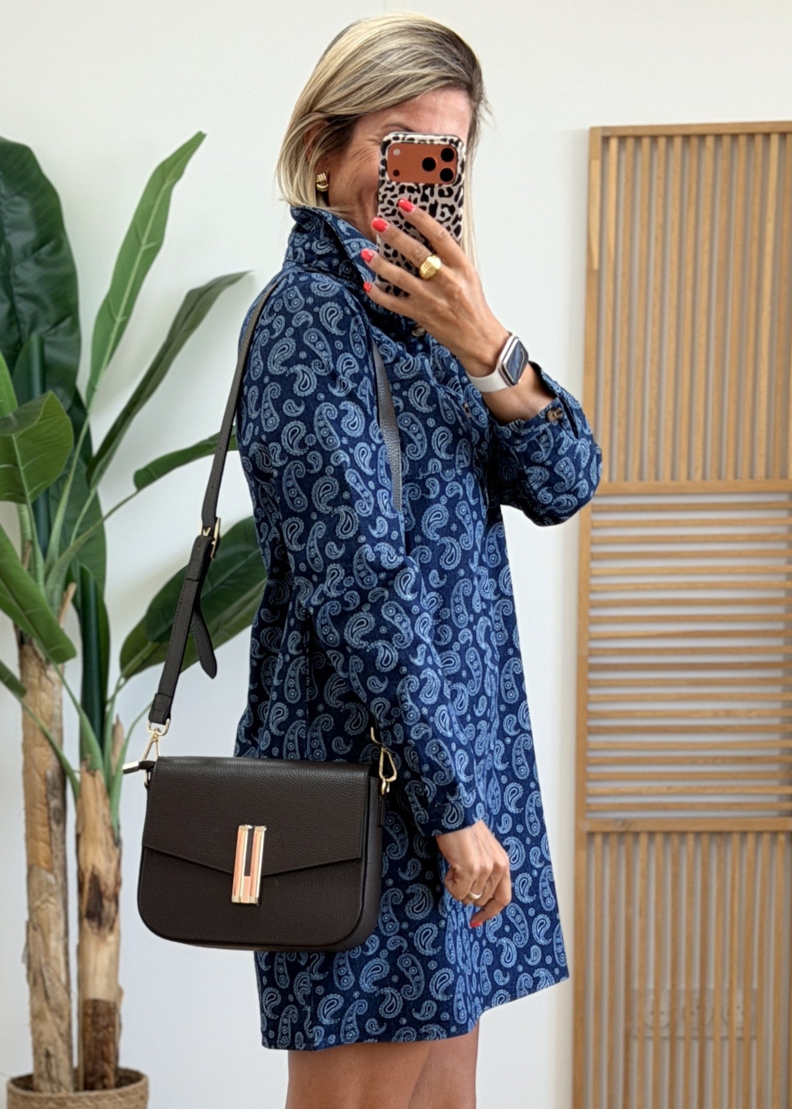 Robe Chemise en Jeans