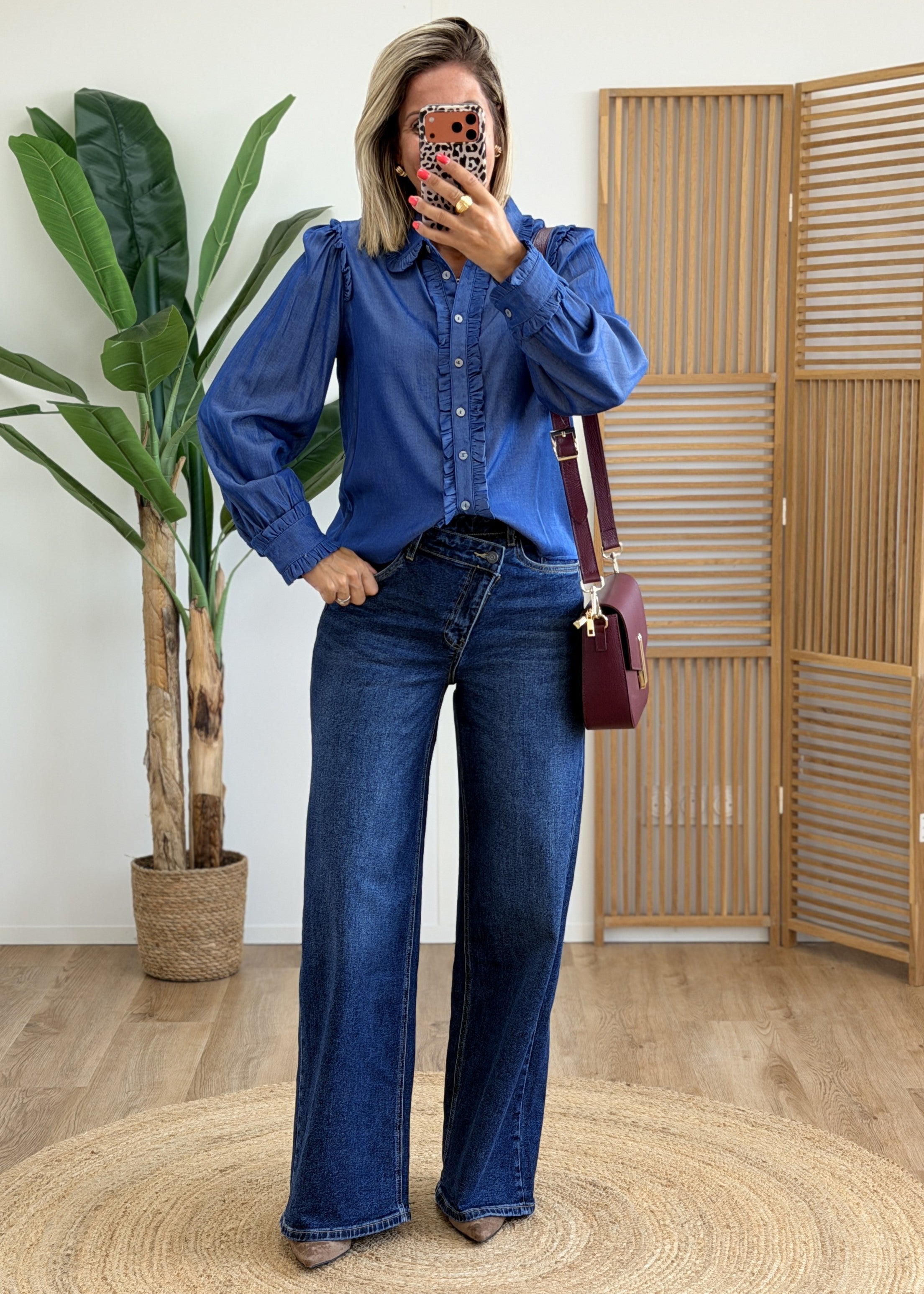 Jean Bootcut Taille Haute