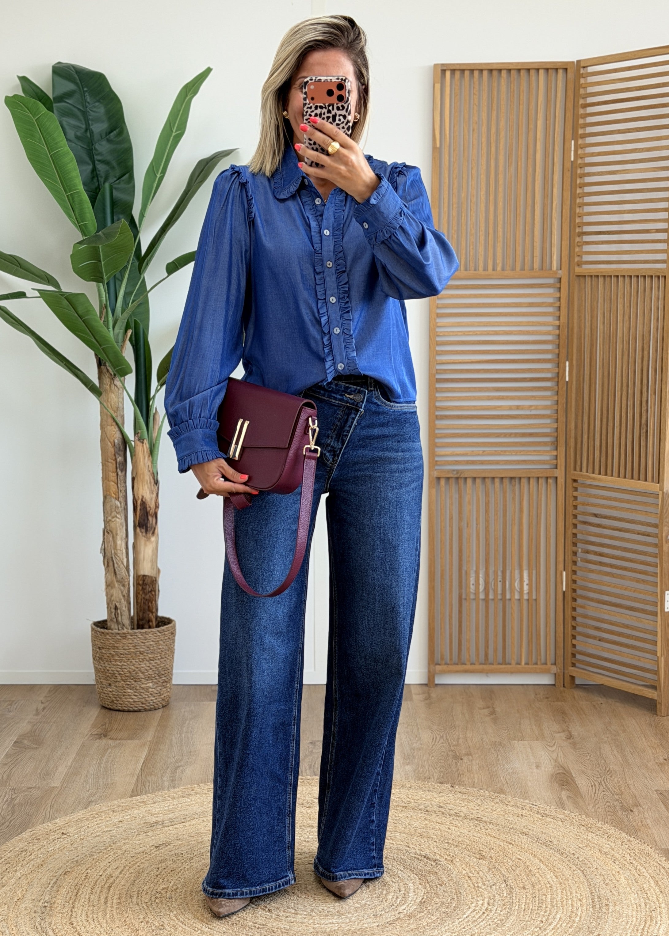 Jean Bootcut Taille Haute