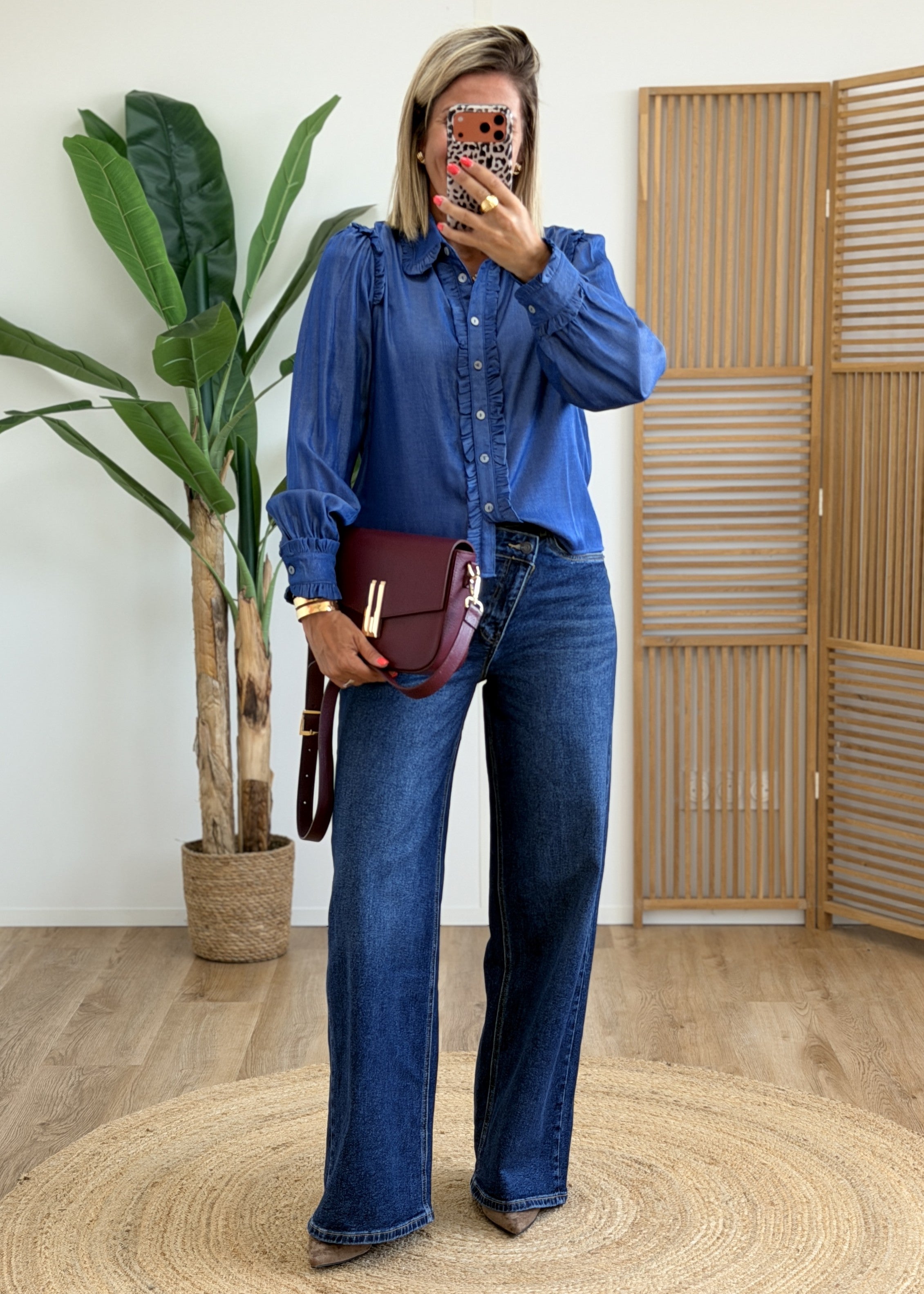 Jean Bootcut Taille Haute