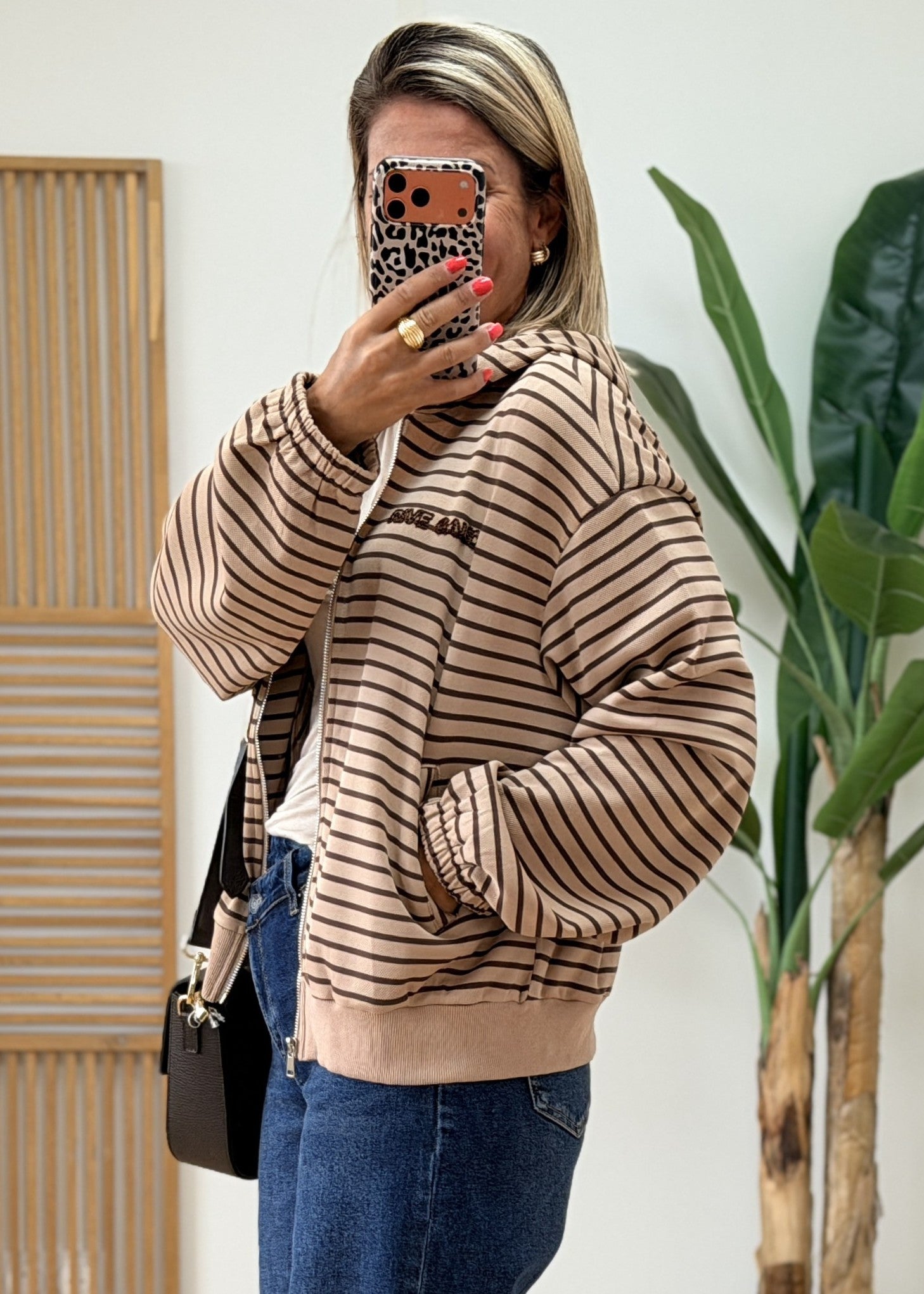 Gilet Oversize Zippé