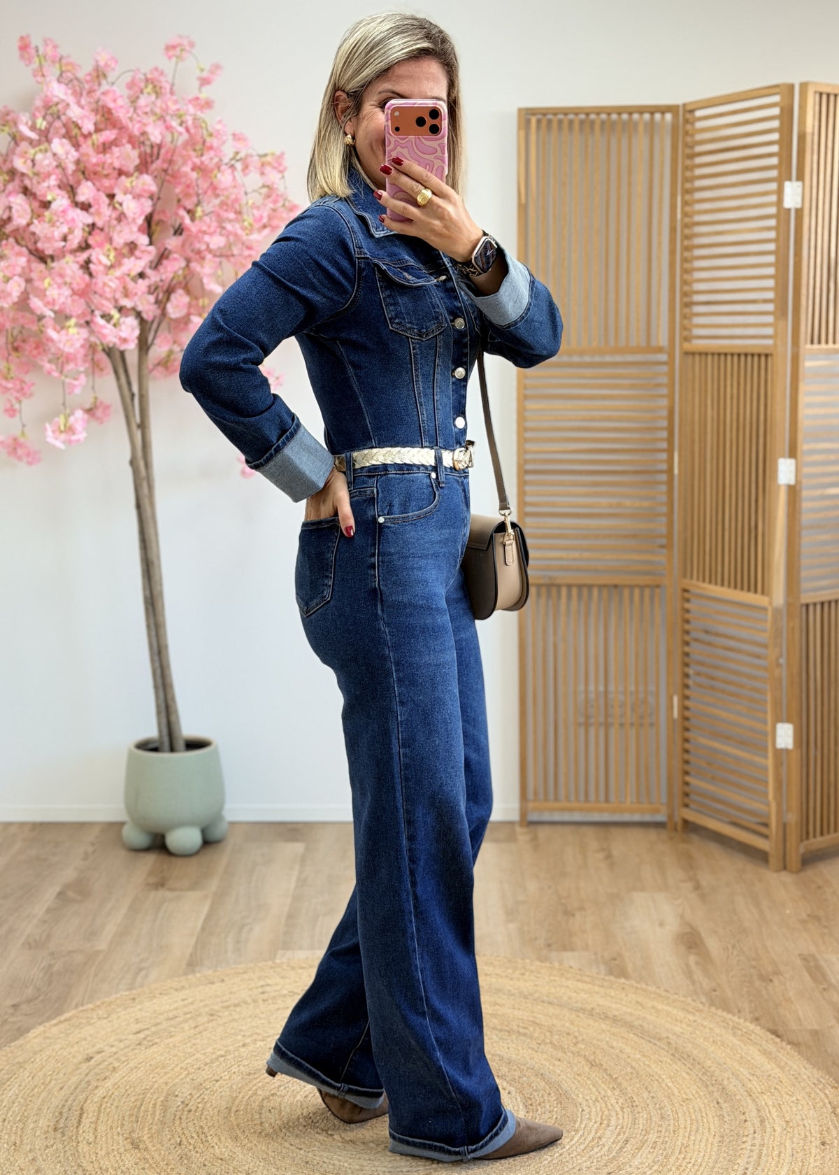 Combinaison en jean