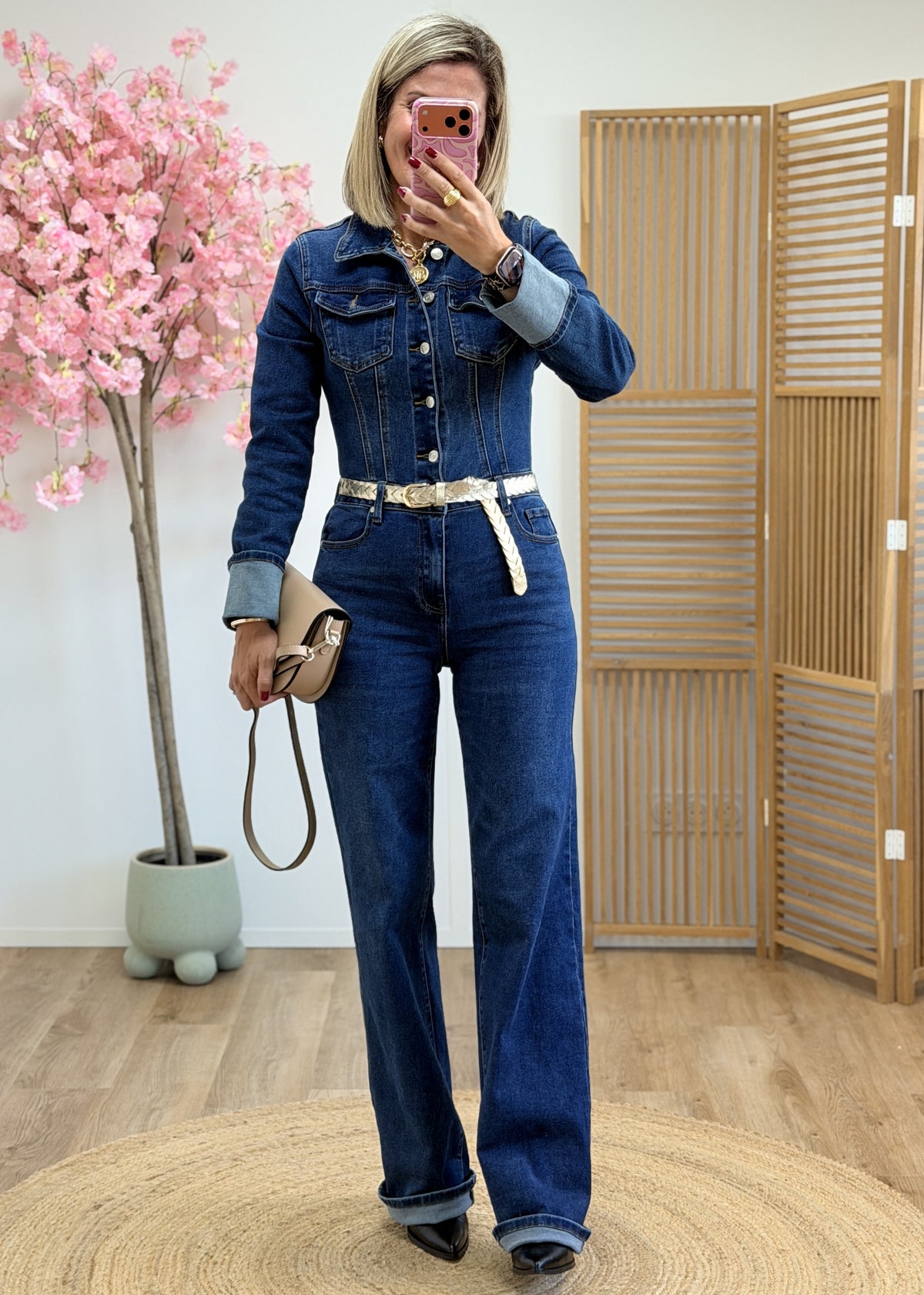 Combinaison en jean