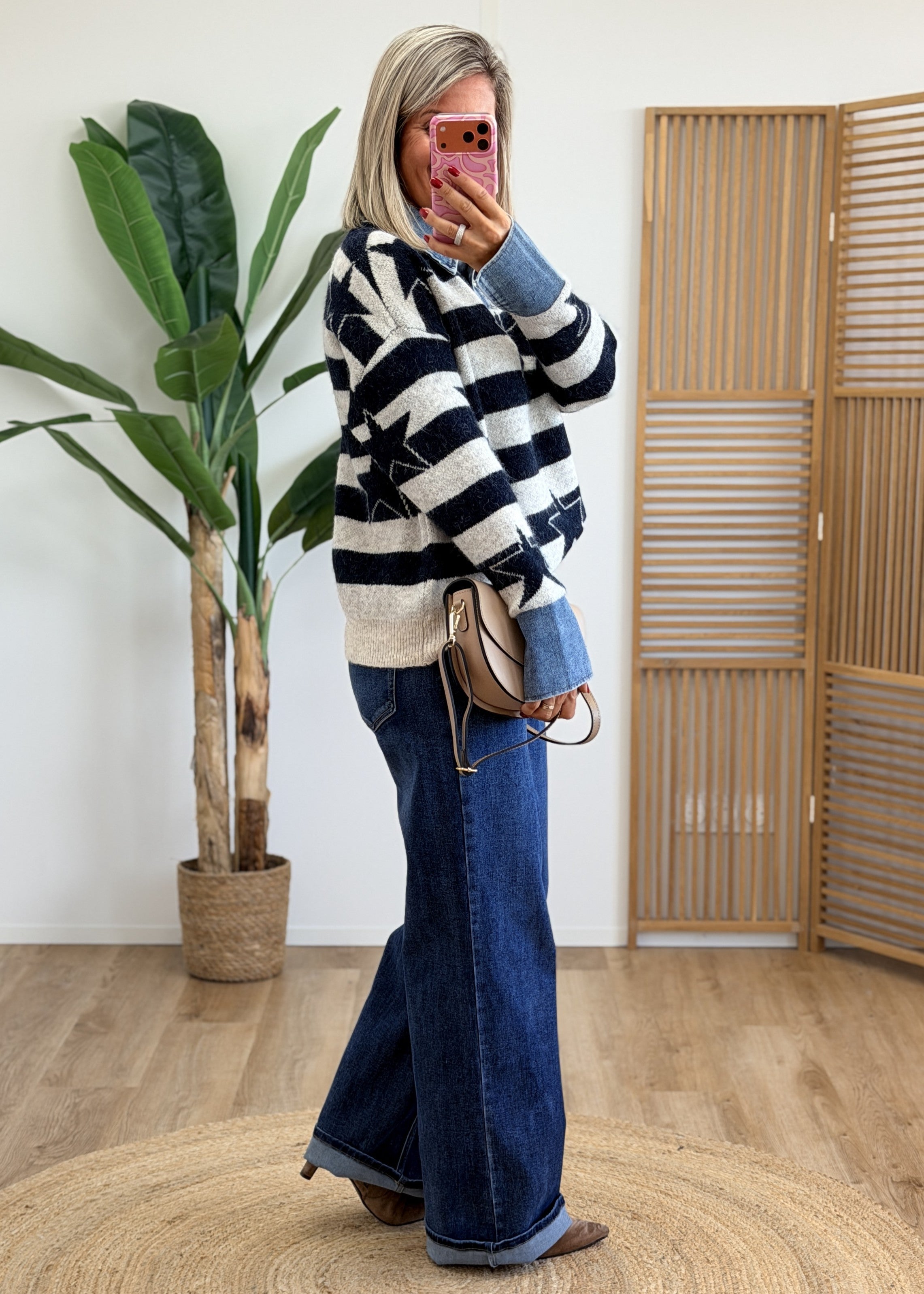 Pull Étoilé Bimatière Jean