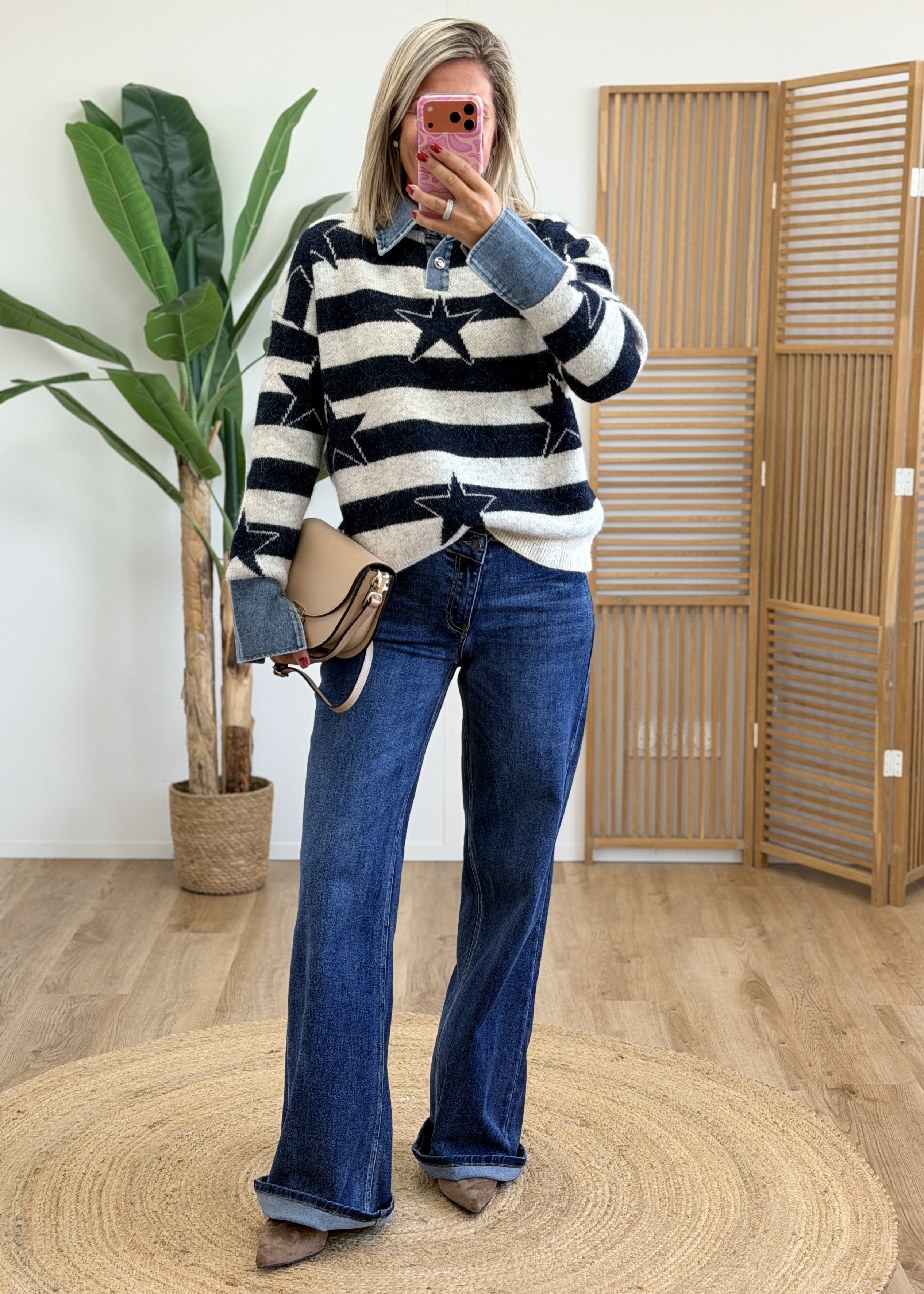 Pull Étoilé Bimatière Jean