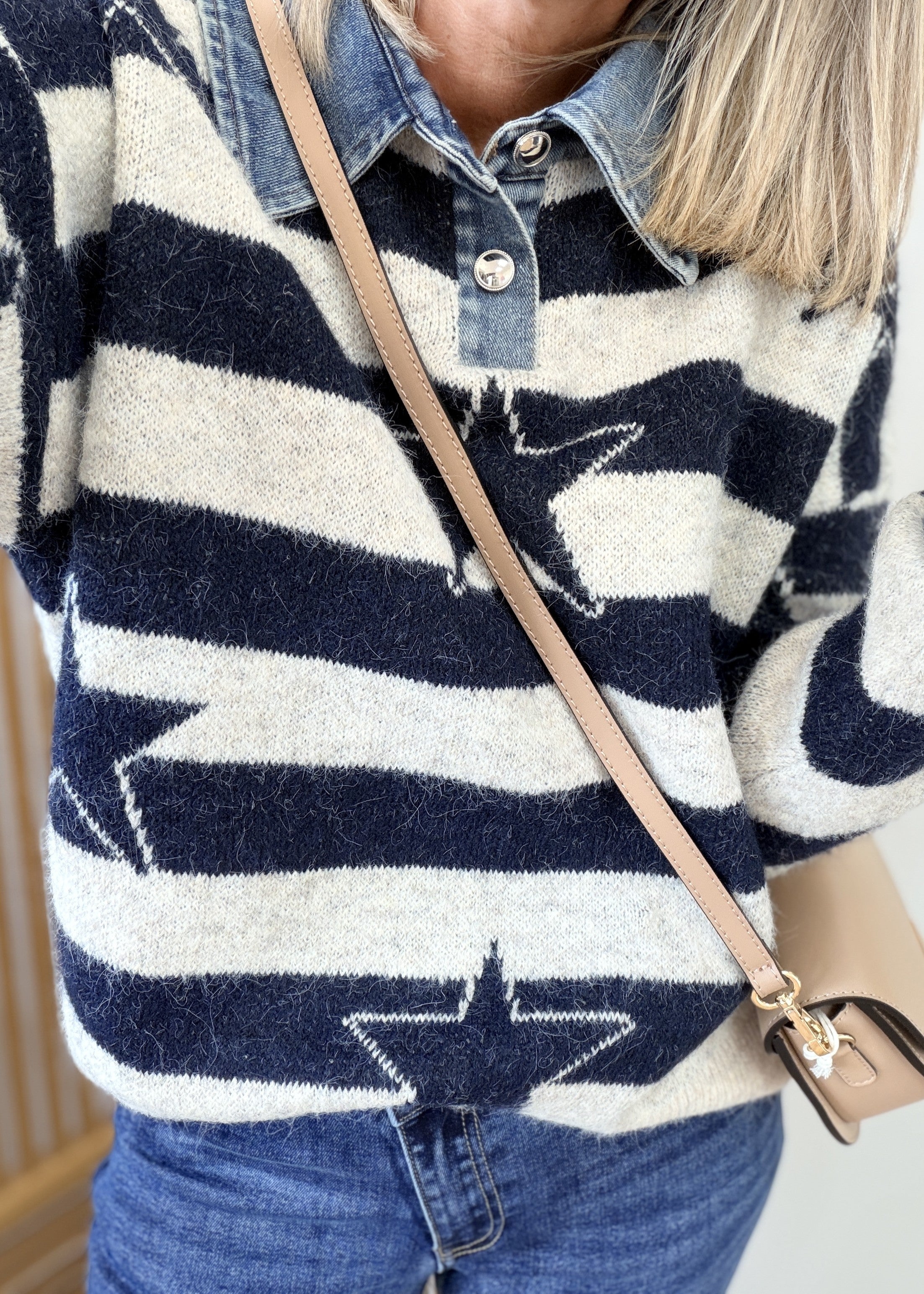 Pull Étoilé Bimatière Jean