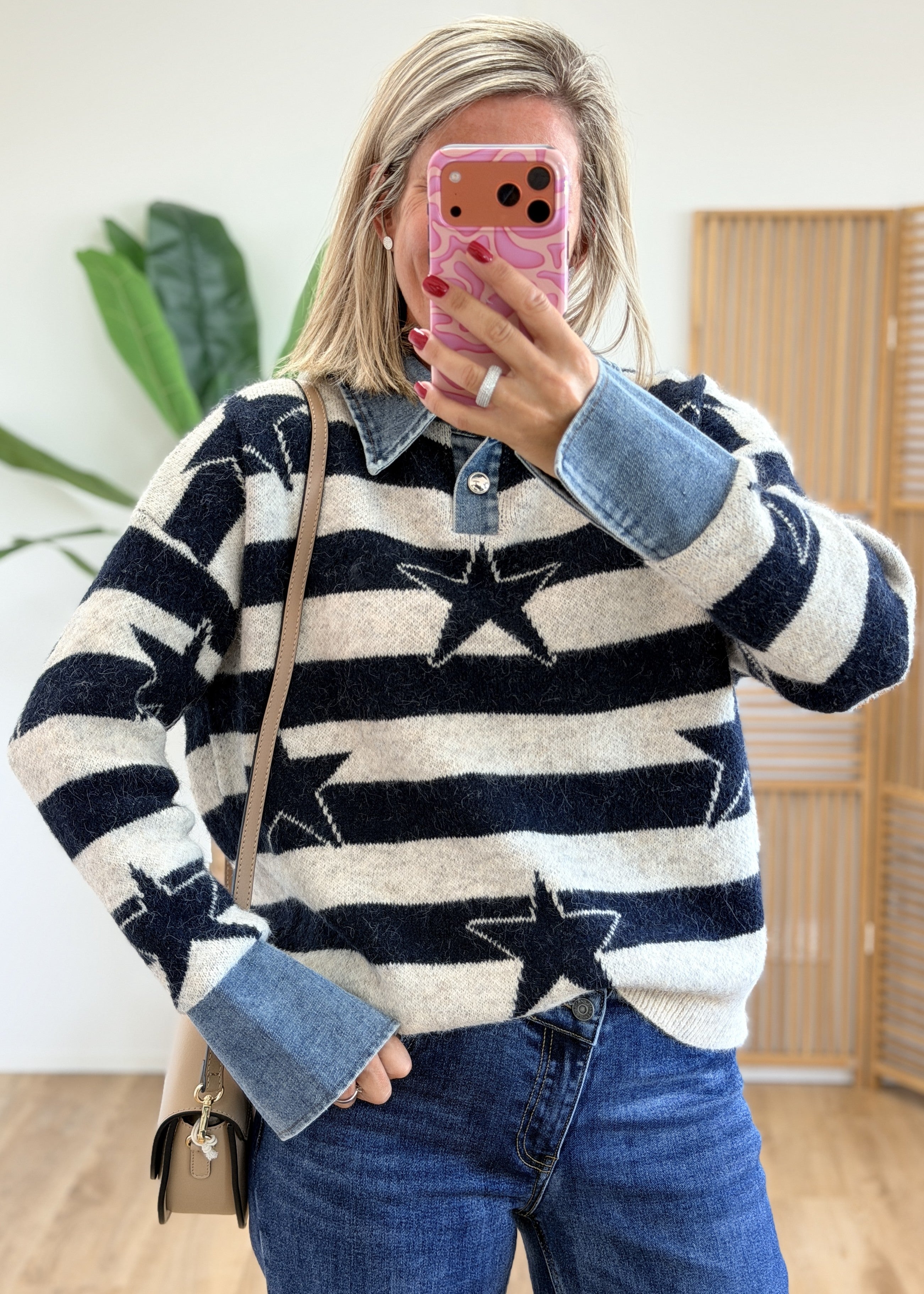 Pull Étoilé Bimatière Jean