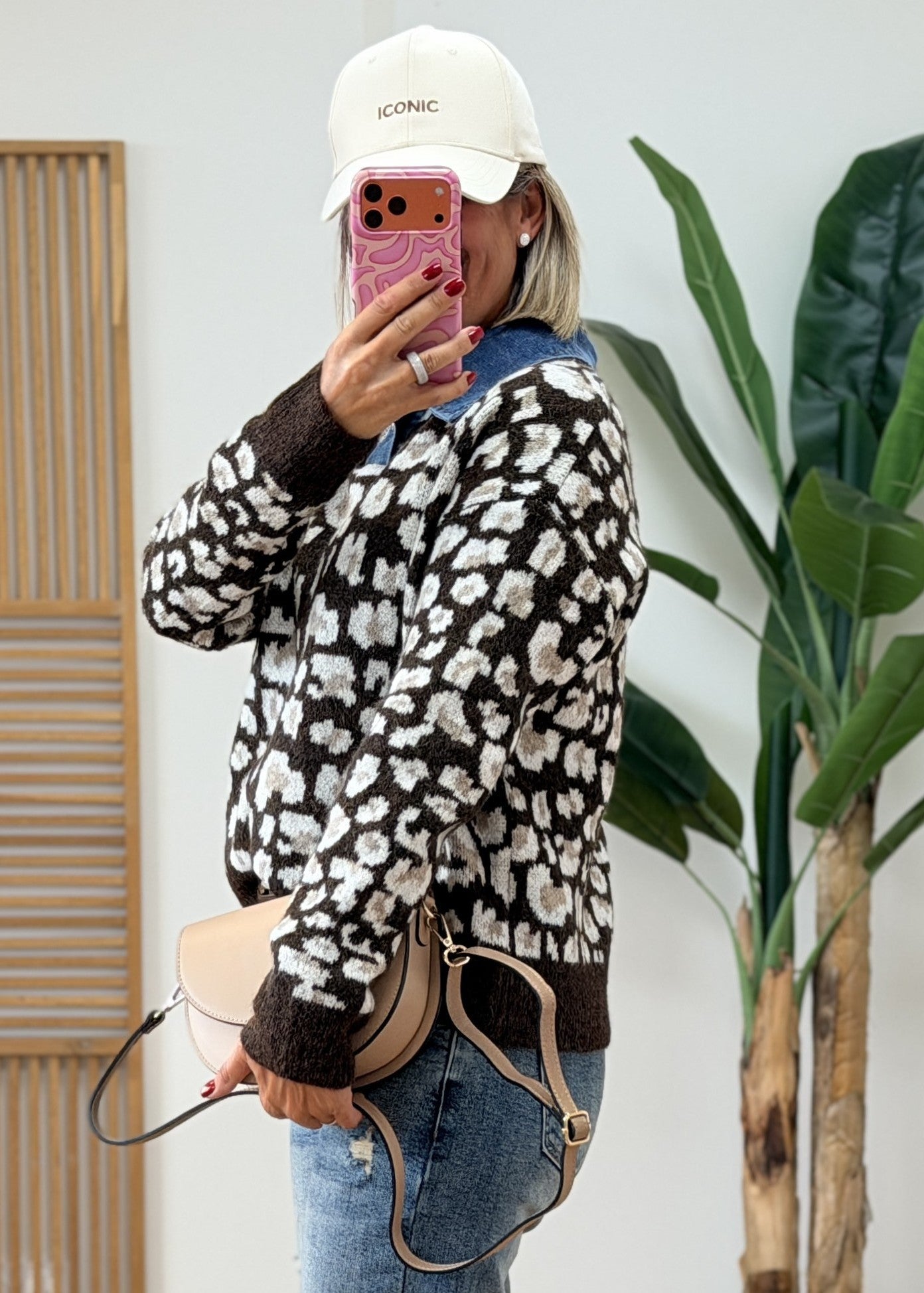 Pull Leo Col Jeans